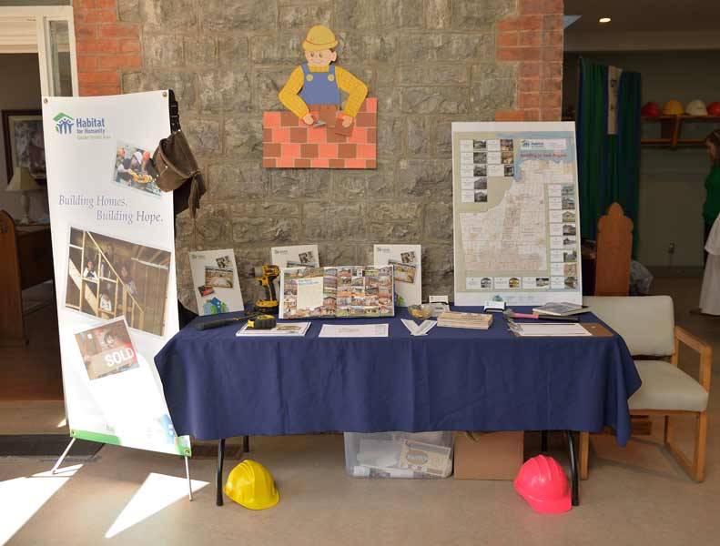 Display: Building Homes, Building Hope…we are so happy to be a part of this initiative.